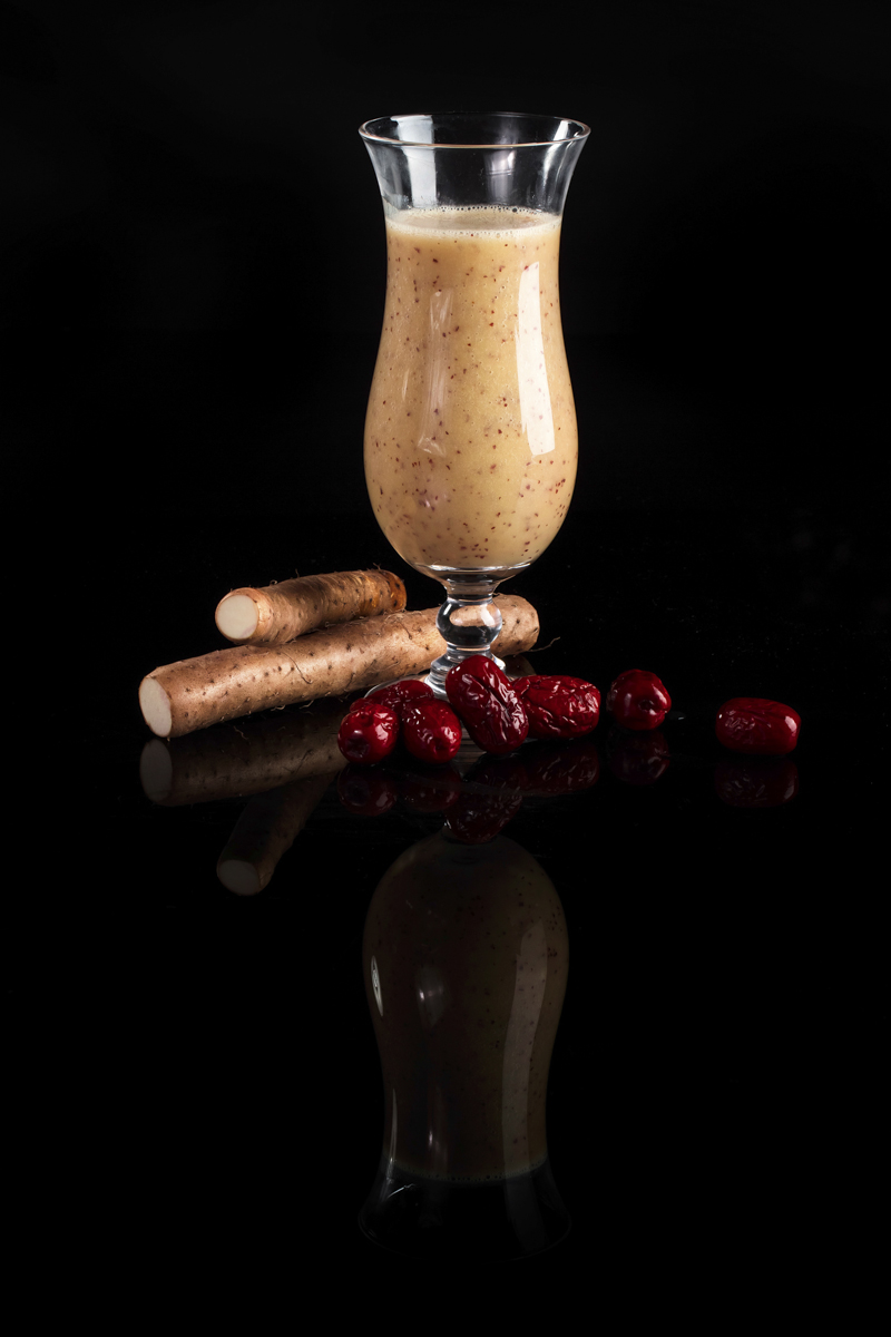 养生山药红枣汁