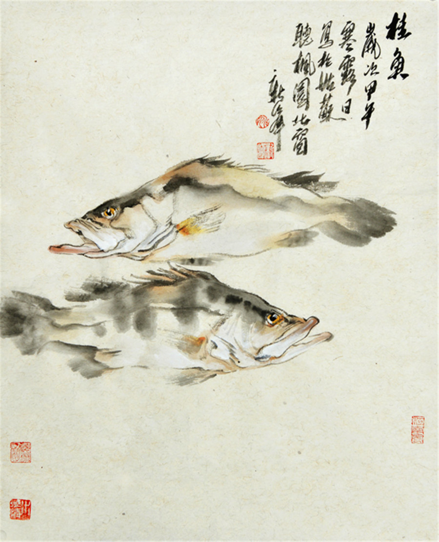 姚新峰:写意花鸟人物画